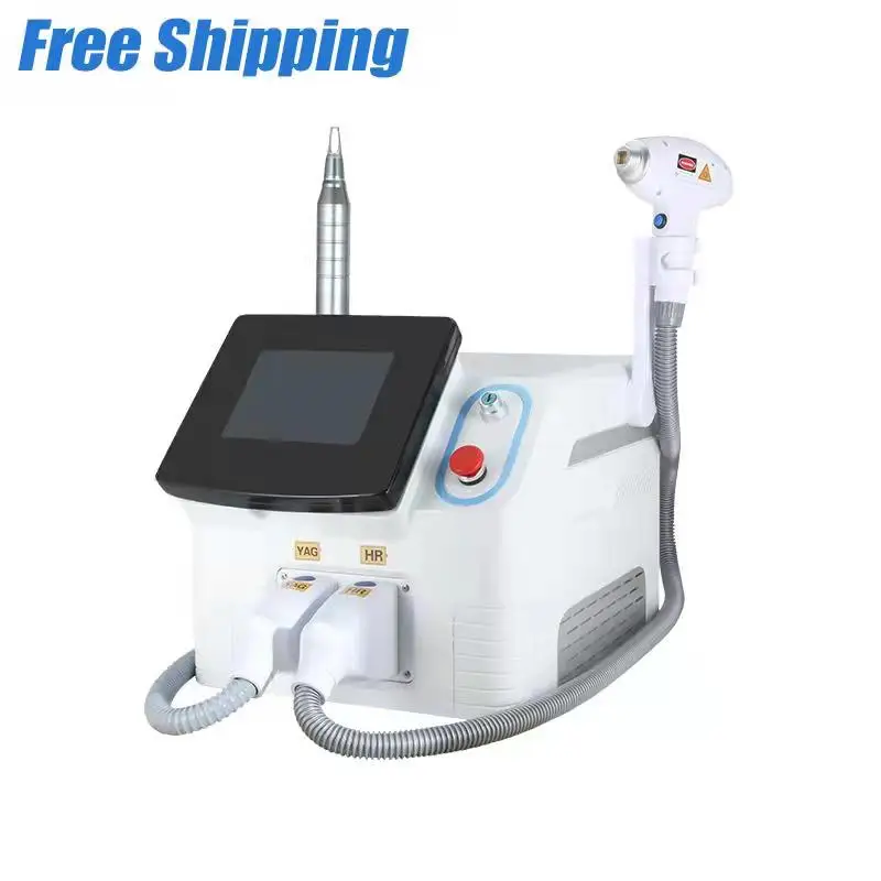 Beauty Tools Picosecond Picosureing 532nm 1064 nm 1320 nm Tattoo Removal Machine 808 Diode Laser Hair Removal Device