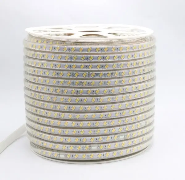 
AC220V LED Strip 60LED 120LED IP65 Waterproof 5730 LED Strip Light IP67 Waterproof RGB Dual Color Led Strips 