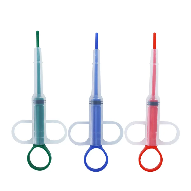 
Silicone Soft Mouth Push-type Veterinary Feeding Kit Pet Medicain Injection Feeder Cat Dog Pet Drug Feeder Pet Medicine Feeder 