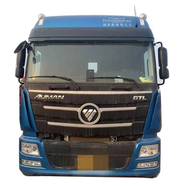 Used Foton Auman CX12 460 GTL heavy duty tractor Trucks with Cumins heavy duty ISG engine