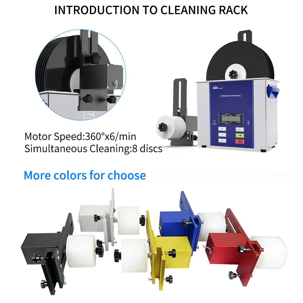 Multifunction Vinyl Records Ultrasonic Cleaner 37KHz High Frequency Vinyl Ultrasonic cleaning machine