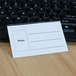 2022 China Cheap Custom Hard PVC  Plastic Business ID Card Holder Name Badge with Clip