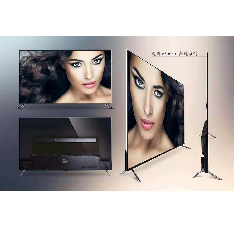 New arrival OLED television Ultra-HD resolution super- thin boundless 4k Smart television in 55 inch television