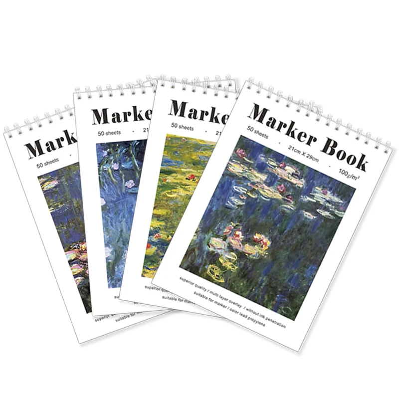 Marker Paper Pad A4 Touch Cool Marker Pad 30 Sheets Professional Drawing Sketchbook For Student Artists Art Supplies