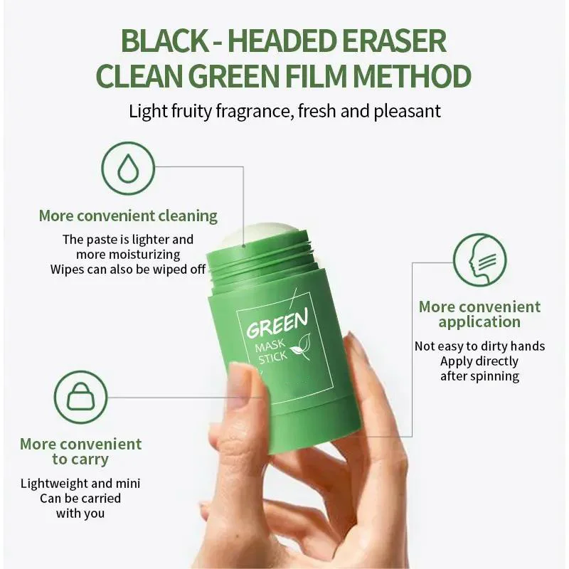 Own brand wholesale Organic cleaning custom carbonated foam Bentonite Green tea Korean clay mask