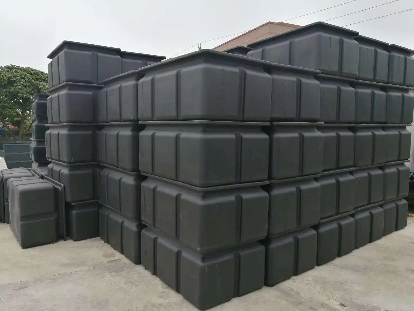 High quality marine cube polyethylene plastic foam pontoon for docks