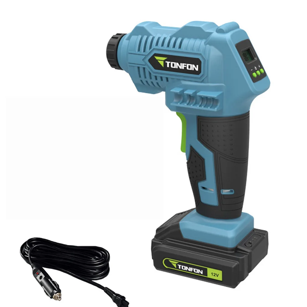 rechargeable car air pump 12v tire inflator