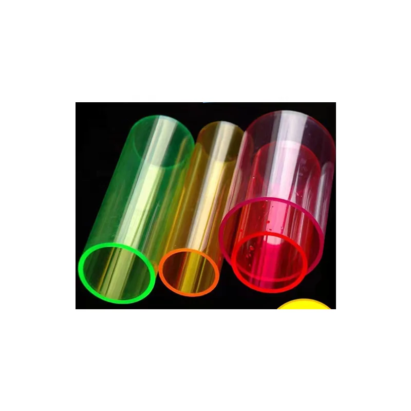 Горячая Распродажа светодиодное освещение цветная акриловая трубка рассеивающая