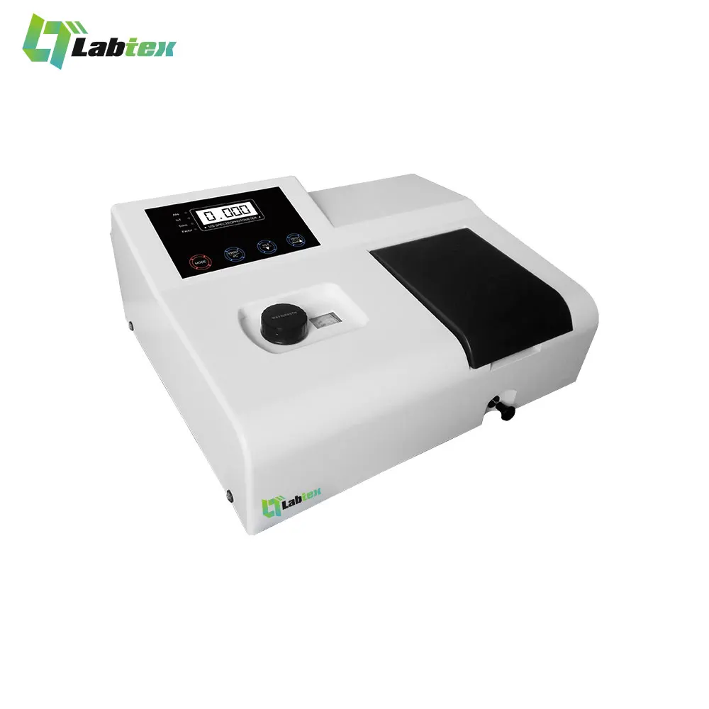 LABTEX  721 Visible Good Factory Price of Portable Spectrophotometer 320 345 350 Spectro Photometer For Water Analysis Manually