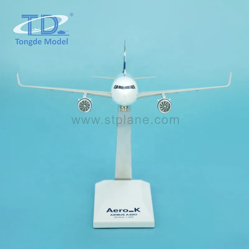 AeroK A320neo Product Promotional Resin Aircraft as Business Gift