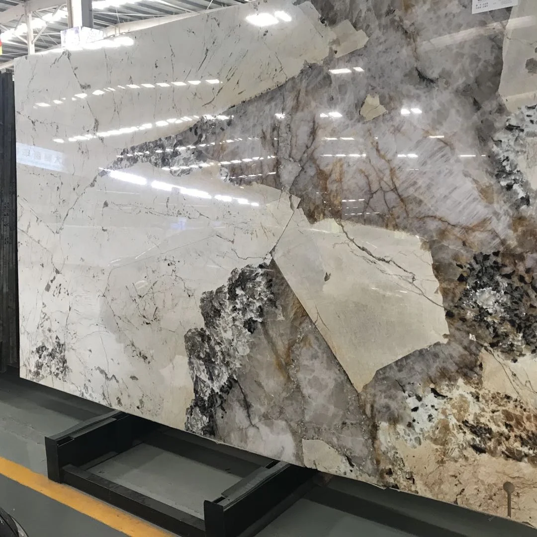 Luxury Style Snowflake White Granite for sale