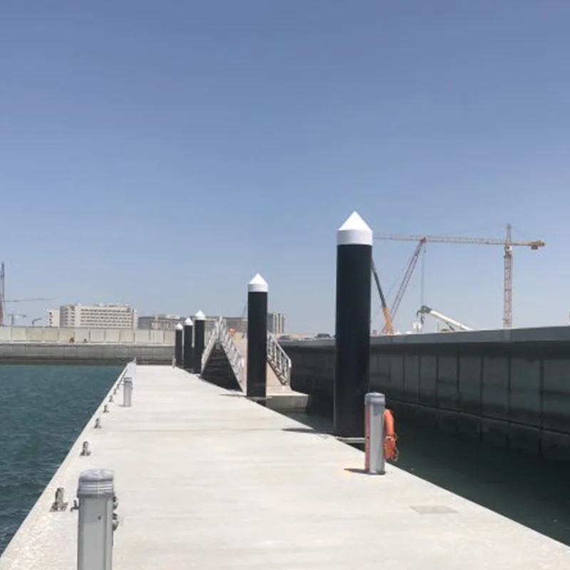 wharf fiberglass pile cap galvanised construction surefoot dock pile fiberglass marine dock piling caps