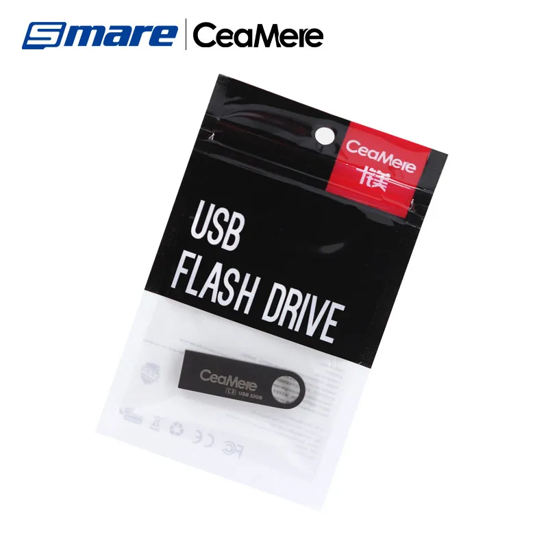 Ceamere Wholesale Original USB2.0 High Speed Metal USB Flash Drives 16GB 8GB 4GB 32GB 64GB 128GB Pendrive Metal USB Flash Drives