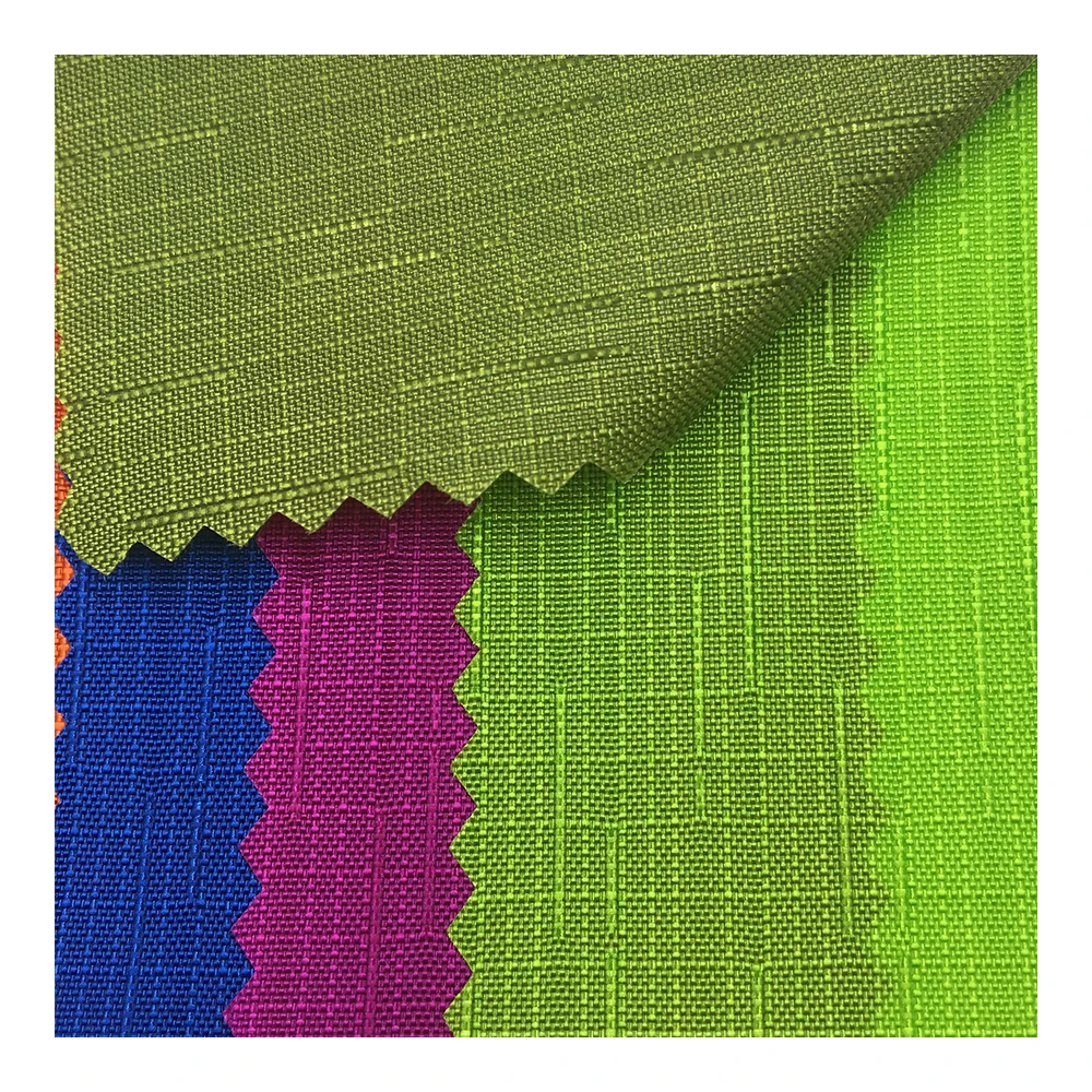 210D dobby nylon fabric with PU coated cover for bag