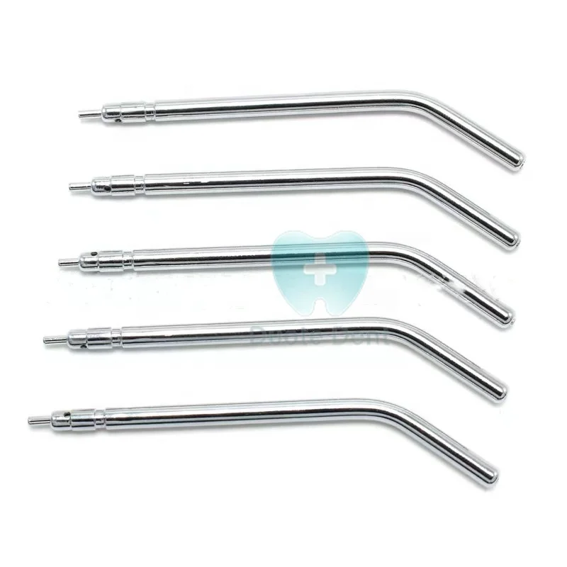 Dental Air/Water Syringe Tips Metal Alloy Spray Nozzles Tips for 3 Way Dental Air Water Syringe