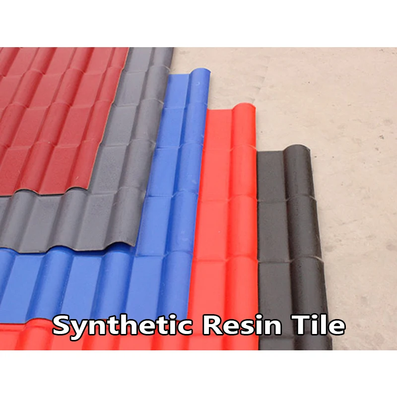 High quality building materials roof synthetic resin tile for shopping malls