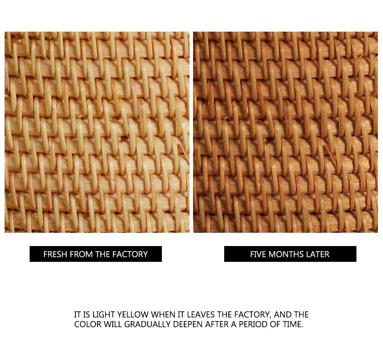 Robben Fruit Vine Bread Home Decoration Handmade Rectangular Weaving Wicker Storage Basket 5