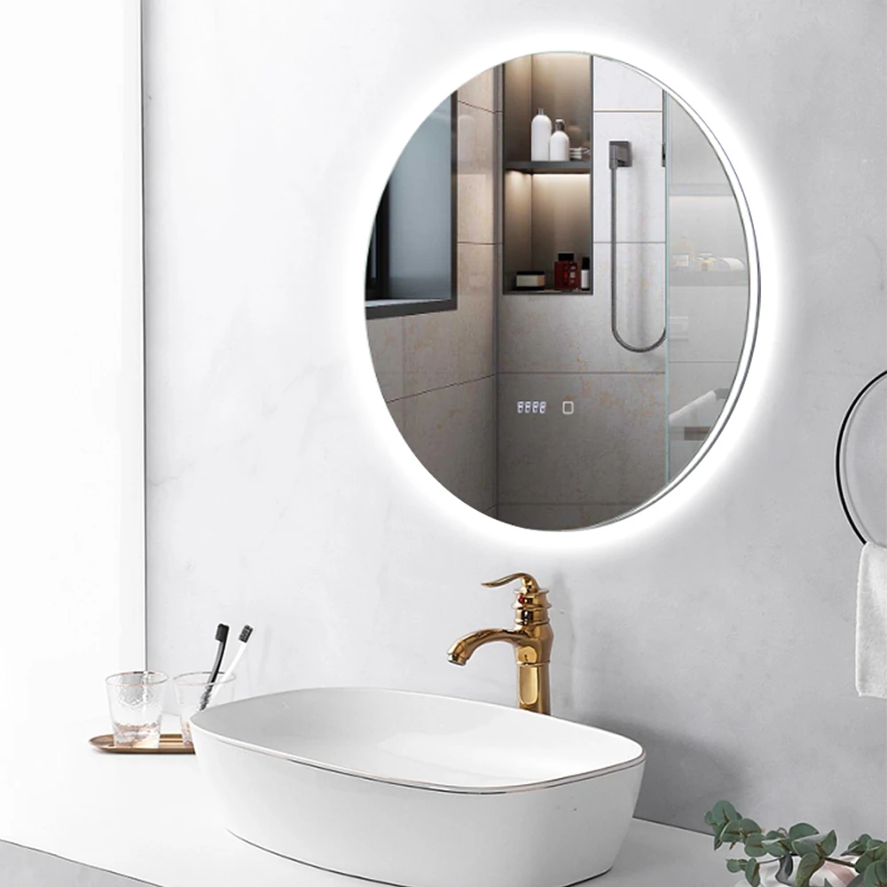 MAX.C Round Backlight Spiegel Led Intelligent Bath Mirrors Smart