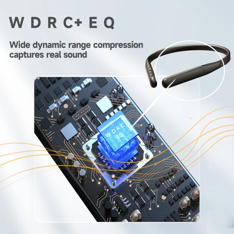 New Product Lightweight RIC BTE Digital Hearing Aids Rechargeable