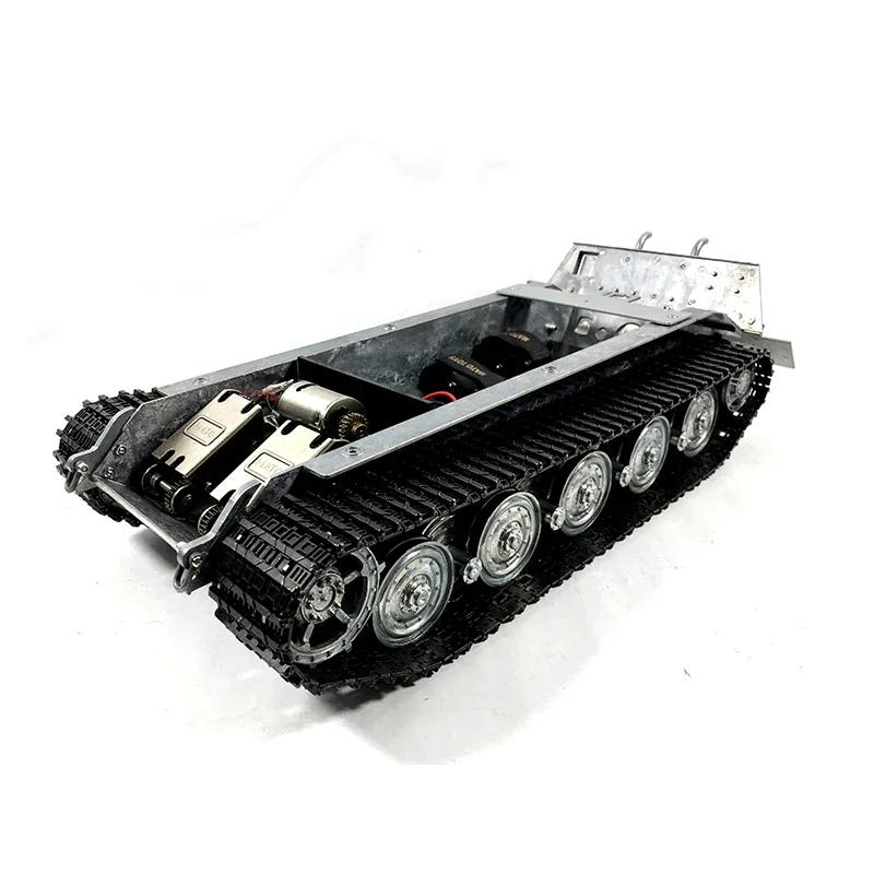 MATO 1/16 RC Metal Chassis King Tiger Tracks Sprocket Idlers Road Wheels Gearbox Rc Toy Part