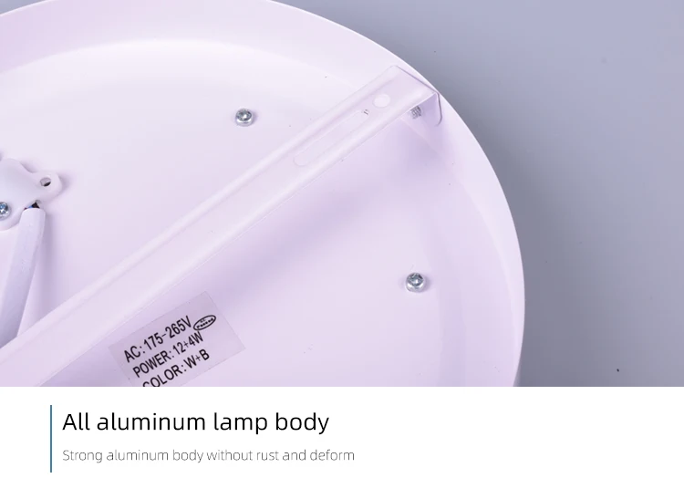 Aier Zhongshan Home Office Modern Round Double Color Ceiling Led Lamp Surface Mounted Led Panel Light