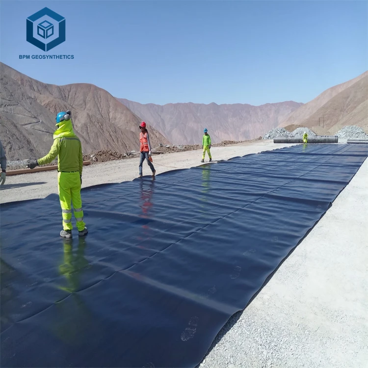 0.5mm Hdpe Geomembrane Epdm Rubber Hdpe Dam Liner Epdm Roll Dam Liner