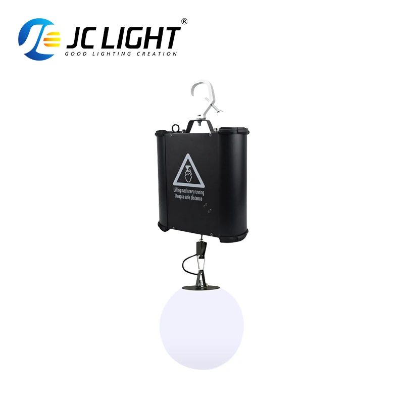 Newest Nightclub Disco Ball Beam Lighting RGB Disco Ball Decorations Light Led Kinetic Lifting Ball Light