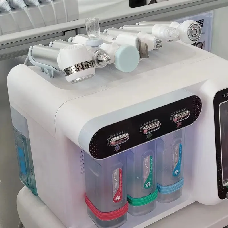 7 In 1 Hydra Peeling Facial hydro Small Bubble Water Hydro Aqua Facial h2o2 Hydra Machine