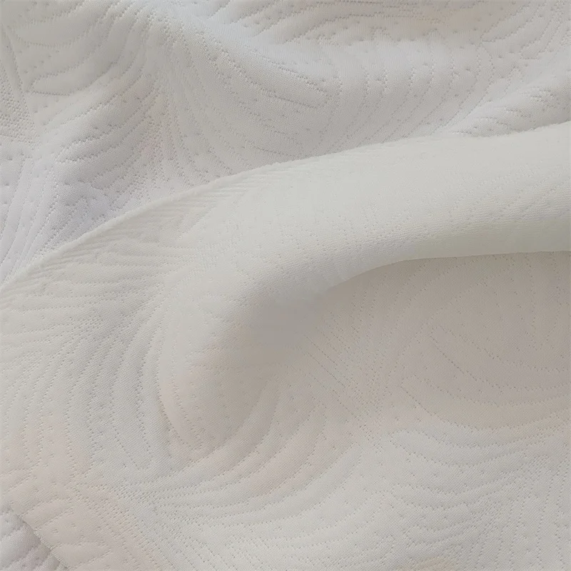 Однотонная вихревая технология вращения, домашний текстиль, односторонняя жаккардовая трикотажная ткань для матраса