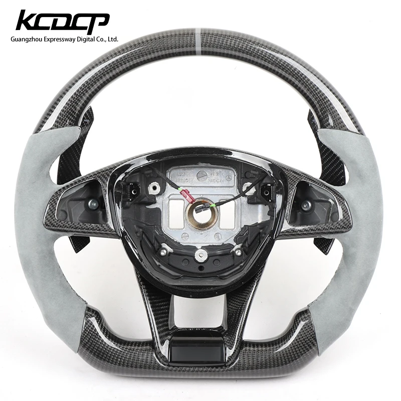 For Benz E320 E260 E400 E200 E300 E350 E43 E63 E53 E500 W205 C63 w213 w212 w204 Carbon Steering Wheel