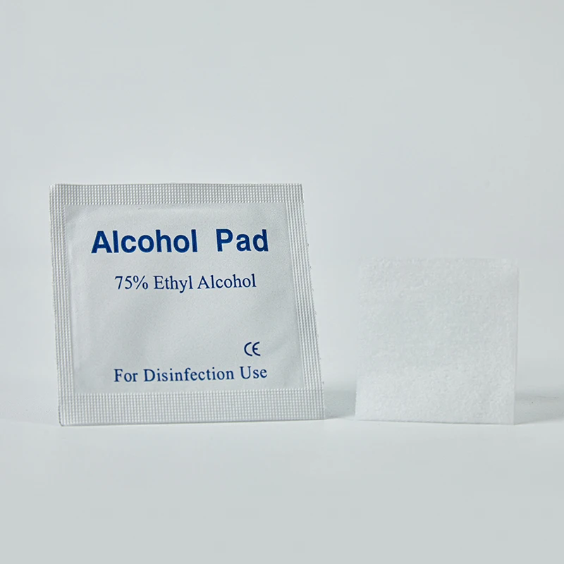 Factory Sale Alcohol Pads 6*3 Wipes Cleaning for Screen Lens Mobile Phone