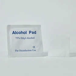 Factory Sale Alcohol Pads 6*3 Wipes Cleaning for Screen Lens Mobile Phone