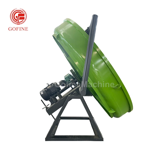 Fertilizer Disk Pan Pellet Line Round Pan/Disc Granulator/Organic/Low Investment/Animal Manure