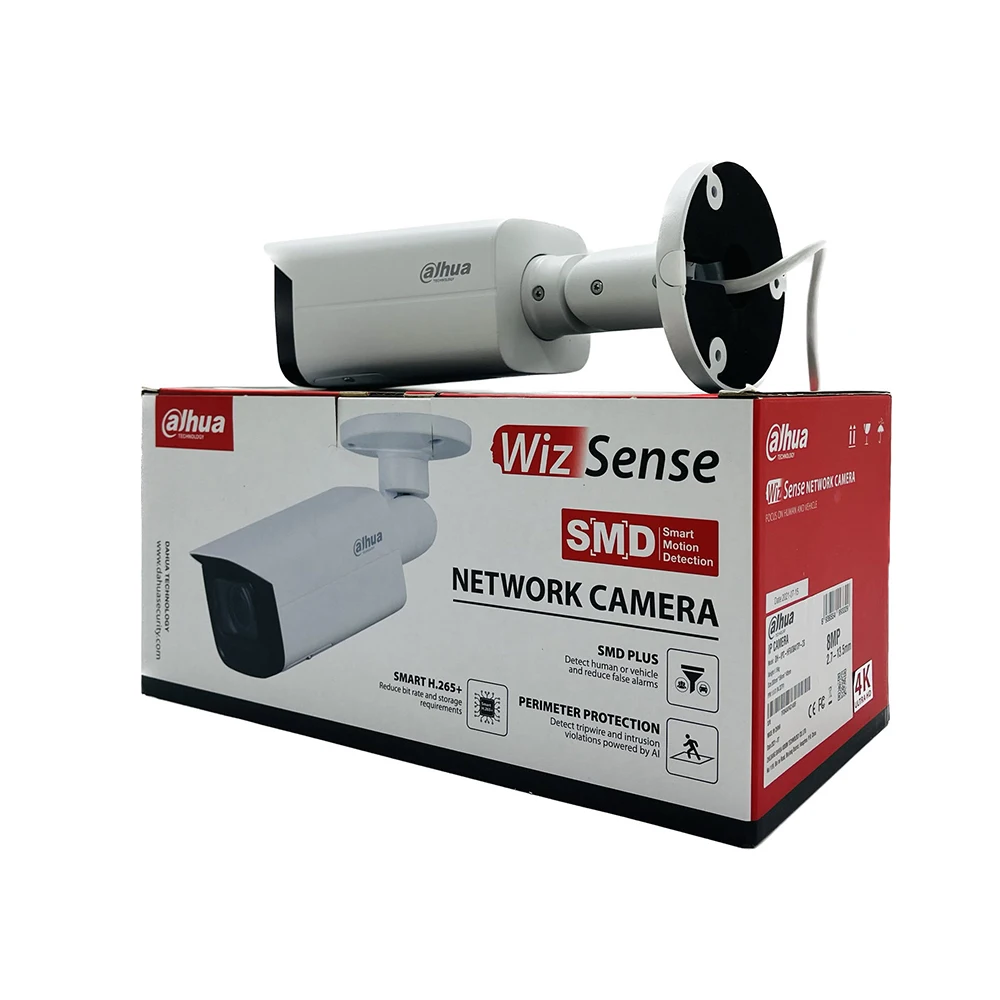 Original DAHUA IPC-HFW2849T-AS-IL 8MP Smart Dual Light Fixed-focal Bullet WizSense Network Camera DAHUA Camera