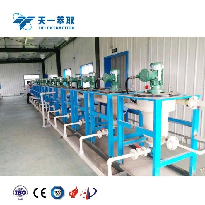 Factory supply continuous extraction equipment for precious metal in the wet metallurgical process
