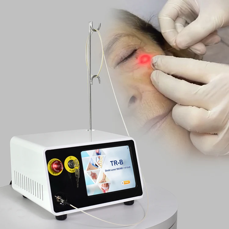 Endo Laser Lift Lipo Device 980 1470nm Diode Laser Firming Face Endolaser Body Shaping Liposuction Machine