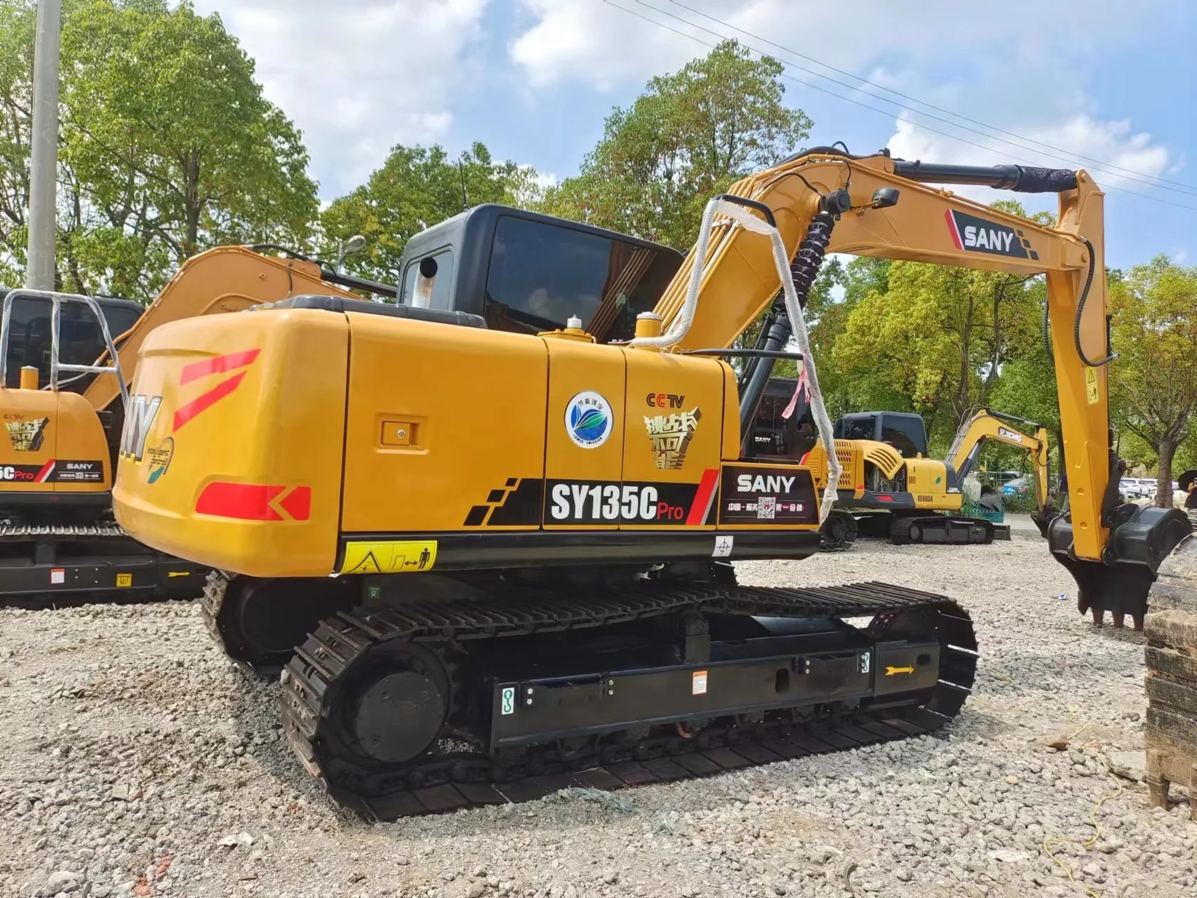 2022 Sany155 215 235 365 Used Excavator Crawler Earthmoving Around 36 Tons Large Excavator