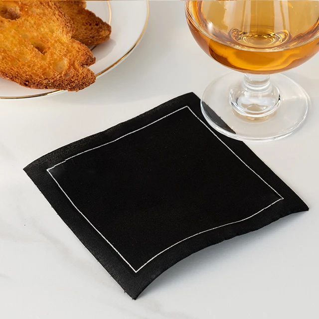 Colorful Disposable Cotton Coaster Colorful Cloth Napkins for Daily Use Hotel Toothbrushes Coaster