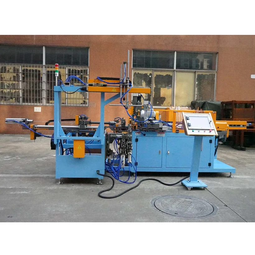 Cnc Auto Hdpe Hole Puncher Expanding And Shrinking Tube And Pipe Bending All In One Machine