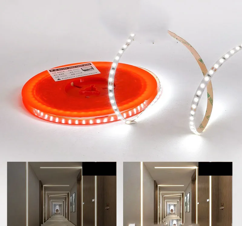 Pratt chip full-spectrum lamp no strobe low-blue eye-protection led lamp 24v smart linear lamp Transformer control