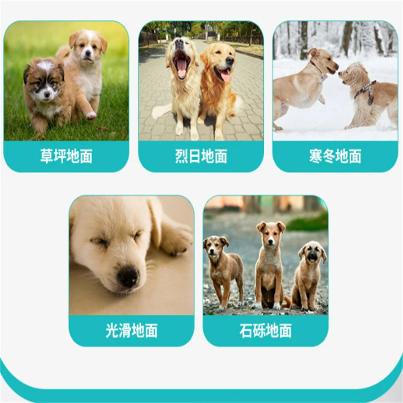 Dog Anti Slip Paw Grips Traction PadsDog Feet Stickers for Slippery Floors Paw Protection in Summer Hot Pavement Dog foot pad