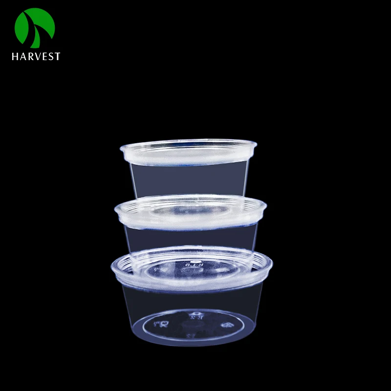 28ml 1oz small Disposable Plastic Dipping Sauce Container Takeaway Packaging Cup