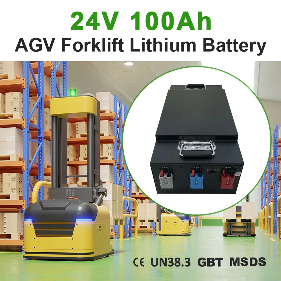 24V 100Ah литий-ионный аккумулятор для электромобилей и тележек гольфа EV AGV LiFEPO4 80Ah 100AH 200Ah Доступны варианты