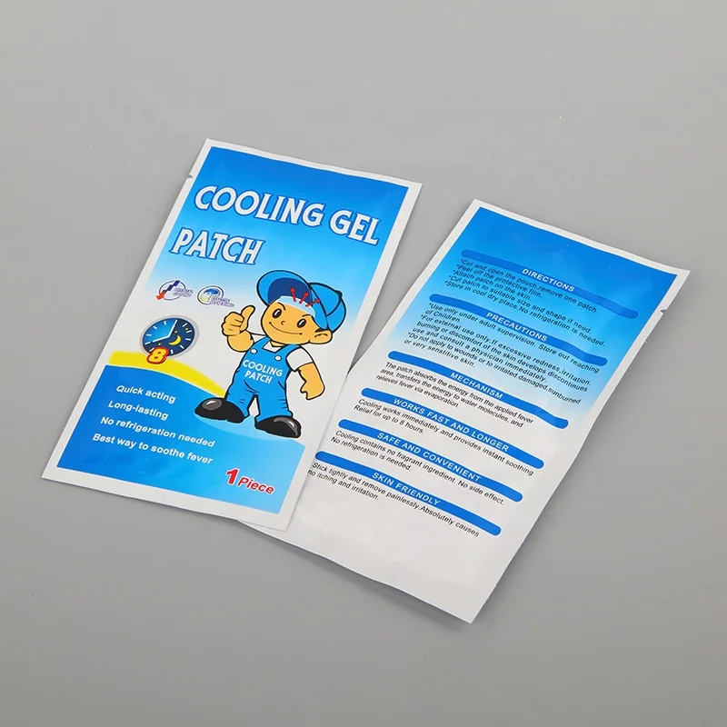 Direct factory of exporting Japan market Adult&Baby Ice Cooling Gel sheet/Cooling gel patch-12cmx5cm -lasting 10-12hours