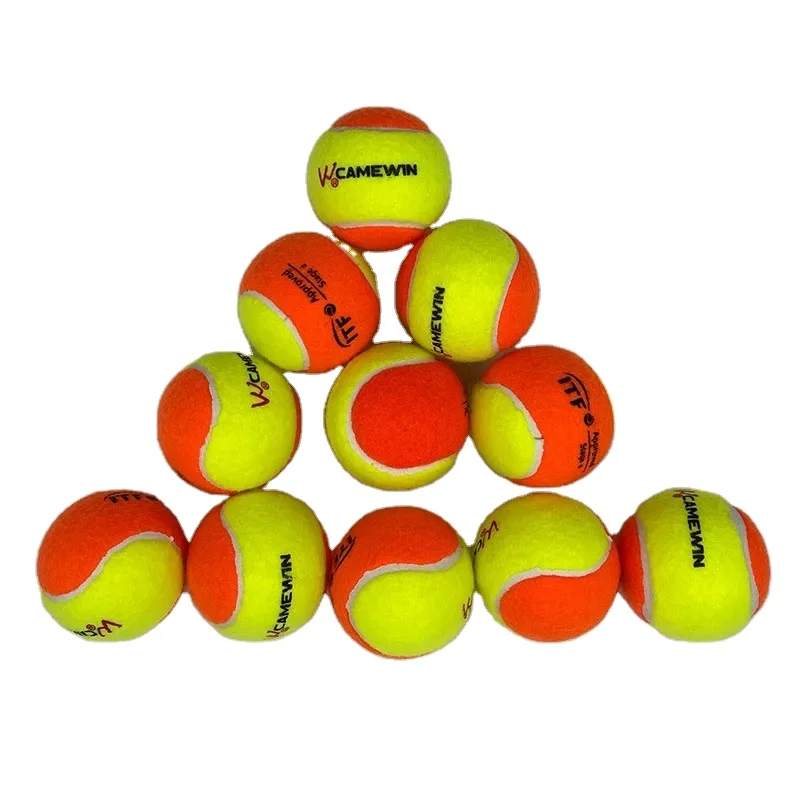 ITF Approved Soft Beach Tennis Balls Stage 2 OEM Logo Training Beach Tennis Ball