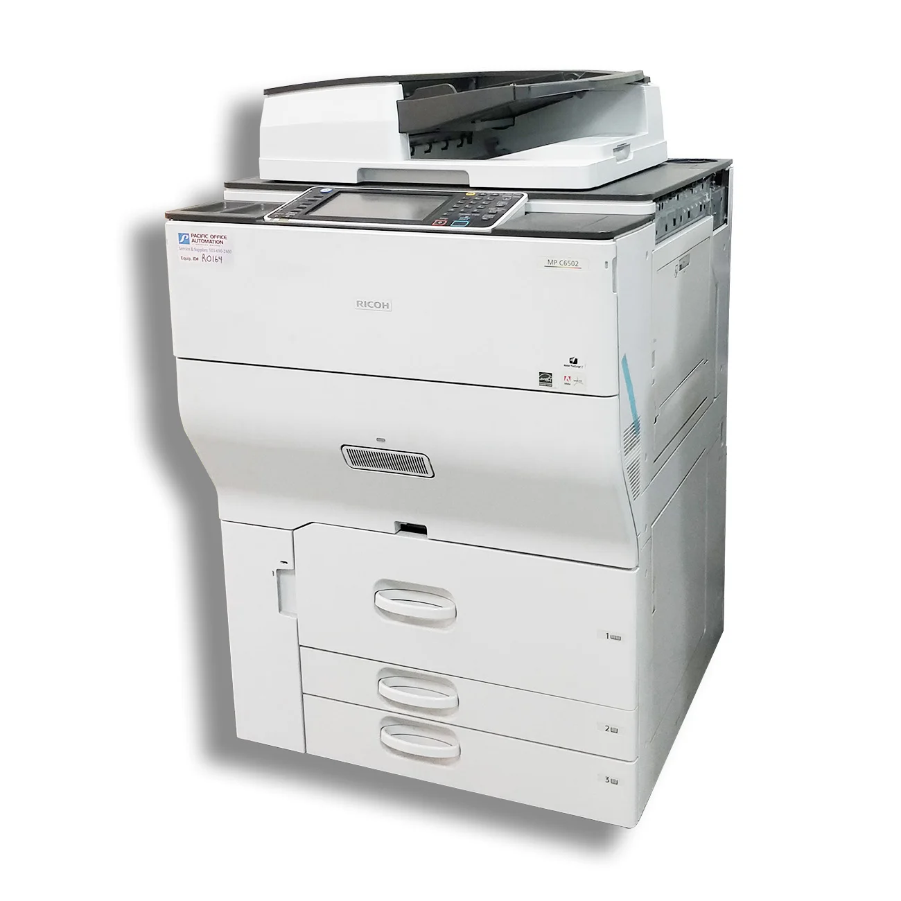 Used Multifunctional Copier Refurbished Colorful Photocopier For Ricoh MP C6502