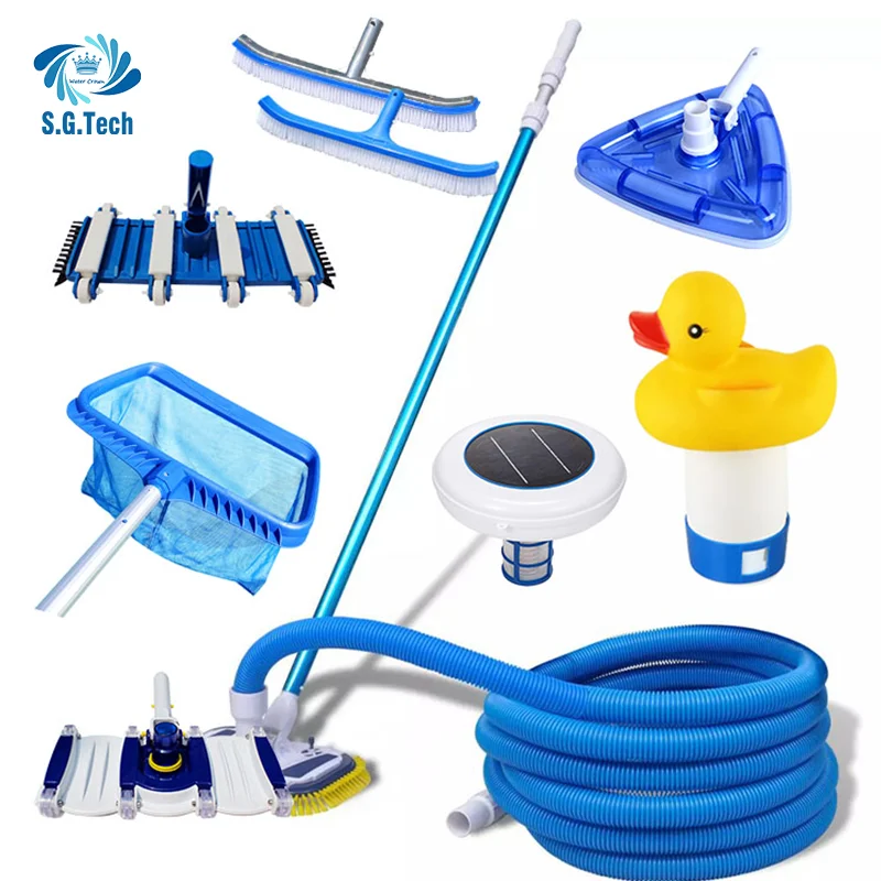 Water Crown High-Performance Manual Sewage Suction Machine High-Pressure Water Pump Cleaner Clean Pool Tools Accessories