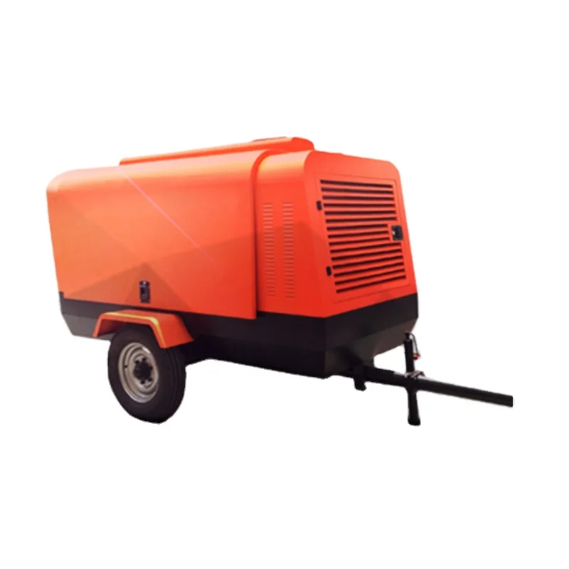 LGCY-8/8F, 8 бар 283cfm, китайский двигатель Cummings, портативный дизельный промышленный винтовой воздушный компресс