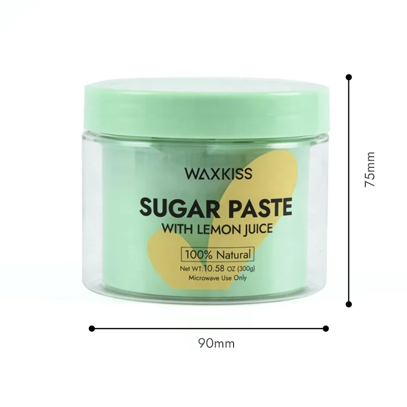Waxkiss Soft Medium Hard Consistency Water soluble Sugar Wax Hair Removal Sugaring Paste For Sensitive Skin