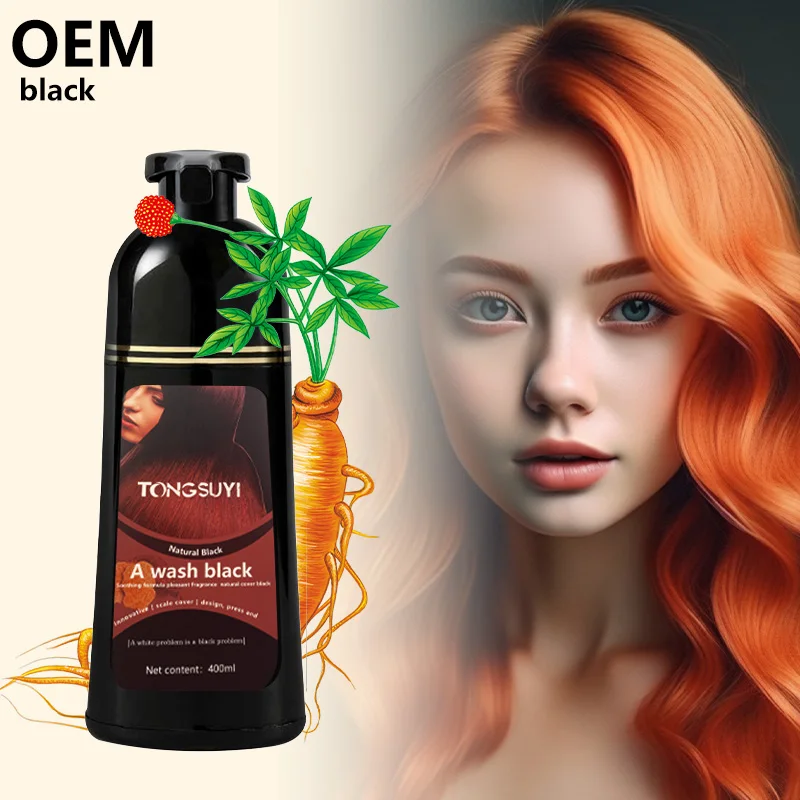 Professional hair dye effect for a more vibrant and captivating hair color
